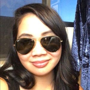 Foldable Rayban Aviator sunglasses